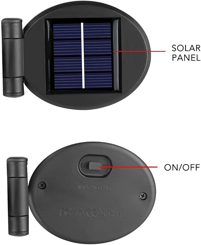 Veesee Solar Garden Stake Night Lights,Artifitical Solar Forever Tulip Flowers Lamp,Led Multi-Color Changing,Waterproof Landscape Lighting for Christmas Yard Lawn Patio Walkway Dรฉcor-Blue