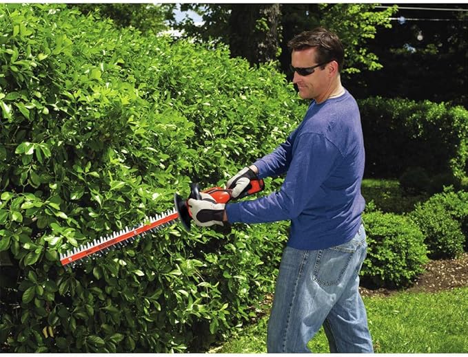 BLACK+DECKER 40V MAX* 24 in. cordless hedge trimmer with POWERDRIVE, Tool Only (LHT2436B)
