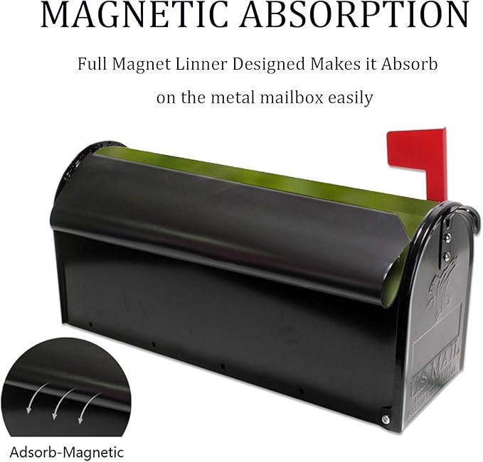 Vantaso Mailbox Covers Magnetic,Funny Owl Letter Post Box Wraps Cover for Outdoor Garden Yard Decorations Oversized 25.5" X 21"