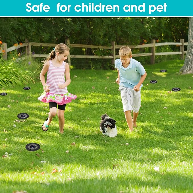 NFESOLAR Solar Ground Lights Outdoor 8 Pack, IP68 Waterproof Flat Solar Outdoor Lights Bright Solar Powered Landscape Lighting for Yard Garden Lawn Patio Driveway Pathway Decor (Warm White)