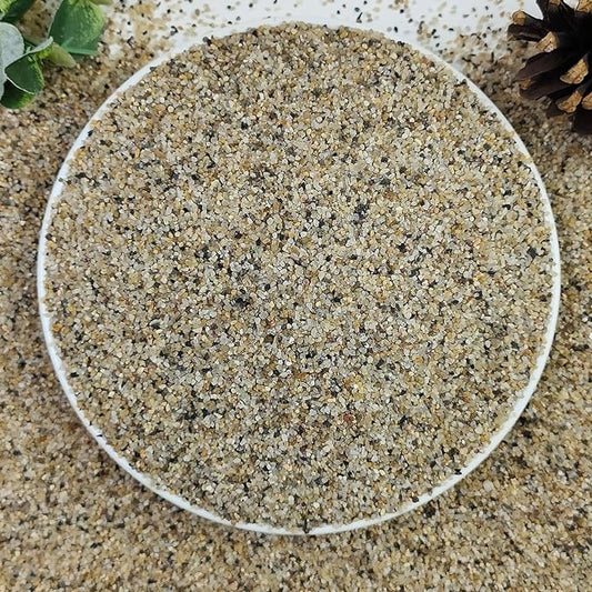 20lbs Aquarium Gravel, 1/16"(0.6-1.2mm) Natural River Rocks Succulent Cactus Pea Gravel for Plants, Fish Tank, Decorative Pebbles for Gardening, Flower Pots, Vase Fillers, Landscaping