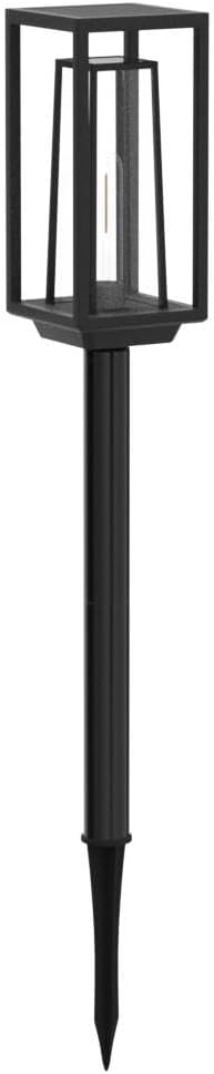 WdtPro Solar Pathway Lights Outdoor Waterproof, 2X Bigger & Brighter Yard Lights, Over 12 Hours Double-Layer, Auto On/Off, Landscape Lighting for Yard Patio Walkway Driveway,Warm White, 4 Pack