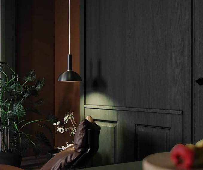 Dimoon 394''x17.7'' Dark Green Peel and Stick Wallpaper Contact Paper Modern Self Adhesive Wall Paper Removable Renter Friendly Textured Solid Color Shelf Vinyl Roll (394''x17.7'',Black Jadeite)