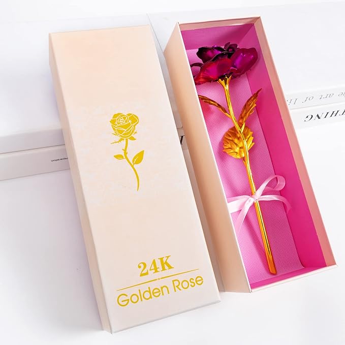 Mothers Day Mom Gifts for Women Birthday Gifts for Women Galaxy Rose Glass Flowers Forever Eternal Roses Artificial Flowers Gifts for Grandma Wife Daughter