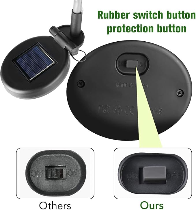 Veesee Outdoor Solar Tulip LED Flower Light, Christmas Gift, Solar Garden Stake Flowers, Decorative Solar Lamp for Patio Lawn,Solar Path Tulip Lights, Lawn, Garden, Yard, Grave Decoration-Red