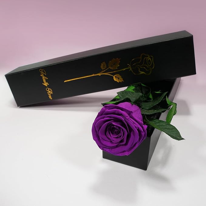 Yamonic Preserved Flowers Rose Birthday Gifts for Mom Women,Mothers Day Rose Flowers Gifts for Mom, Real Flower Mom Gifts for Grandma, Wife, Girlfriend Gifts for Christmas,Valentine's Day,Anniversary