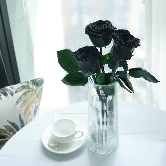 Yamonic Preserved Flowers Rose Gifts for Mom Grandma, Mom Birthday Gifts for Women, Mothers Day Real Flower Rose Gifts for Mom, Her, Wife, Girlfriend Gifts on Christmas,Valentine's Day, Anniversary