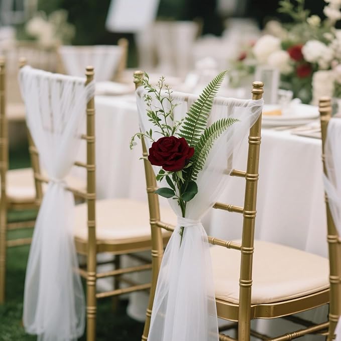 25PCS Faux Rose Flower Head Burgundy Velvet Rose Flowers Fake Flower Heads for DIY Wedding Home Party Baby Shower Decor(Burgundy)