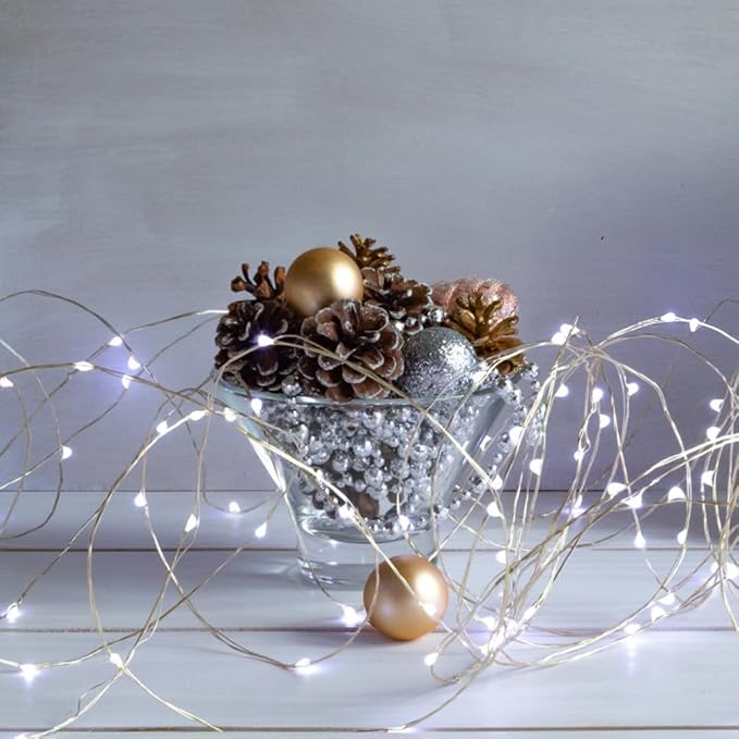 Fairy Lights Plug in,660FT 2000 LEDs Waterproof Led String Lights,Twinkle Light with 8 Modes Remote for Outdoor Indoor Christmas Wedding Birthday Garden Party Decorations,Cool White