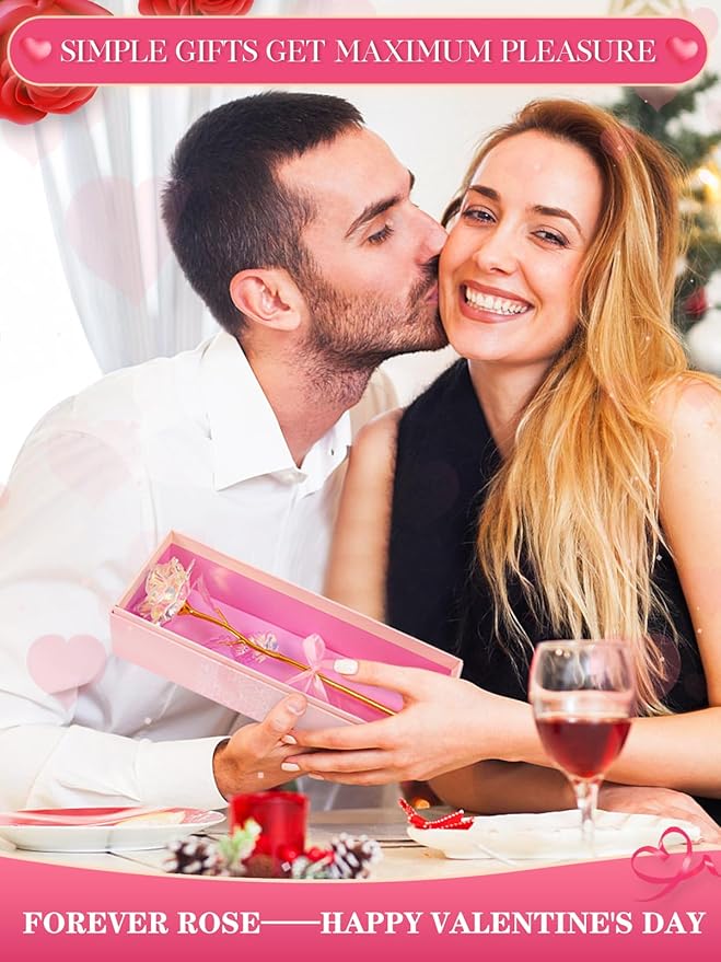 Gifts for Women Mom Birthday Gifts Galaxy Rose Glass Flowers Forever Eternal Roses Artificial Flowers Mothers D Gifts for Grandma Wife Daughter Sister Kids