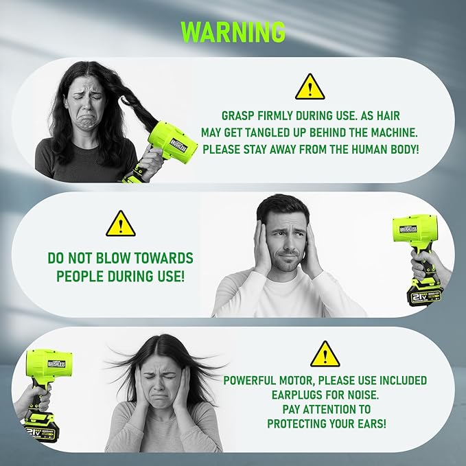 Leaf Blower Cordless with Battery and Charger,580000RPM Lightweight Mini Leaf Blower,21V Handheld Electric Blower with 2×4.0Ah Batteries & Fast Charger,Turbo Jet Blower for Lawn,Yard,Garage