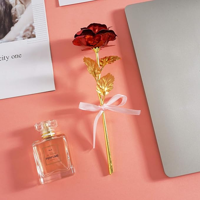 Mothers Day Mom Gifts for Women Birthday Gifts for Women Galaxy Rose Glass Flowers Forever Eternal Roses Artificial Flowers Gifts for Grandma Wife Daughter