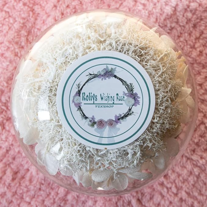 Preserved Real Roses with Colorful Mood Light Wishing Bottle, Eternal Rose，Never Withered Flowers, for Bedroom Party Table Decor, Christmas Decorations, a Gifts for Women 1pcs Pink