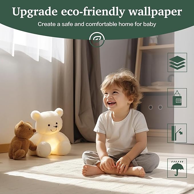 Dimoon 590''x17.7'' Black Peel and Stick Wallpaper Contact Paper Self Adhesive Wall Paper