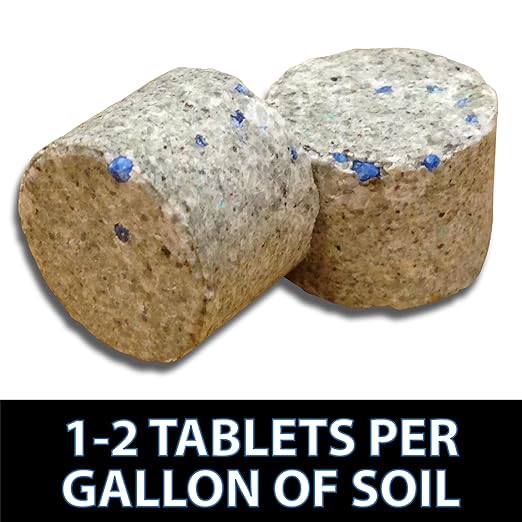 CrystalClear Thrive Aquatic Pond Plant Food, Fish Safe Water Garden Fertilizer, Nutrients Boost Lily & Lotus Flower Bloom & Root Growth, 30 Tablets