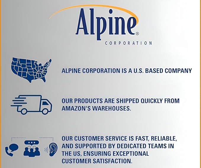 Alpine Corporation WIN316 40" Floor Fountain – 4-Tiered Rock Water Feature with Cascading Streams & White LED Lights – Tranquil Outdoor Décor for Garden, Patio, Yard, Deck, or Porch, Light Gray