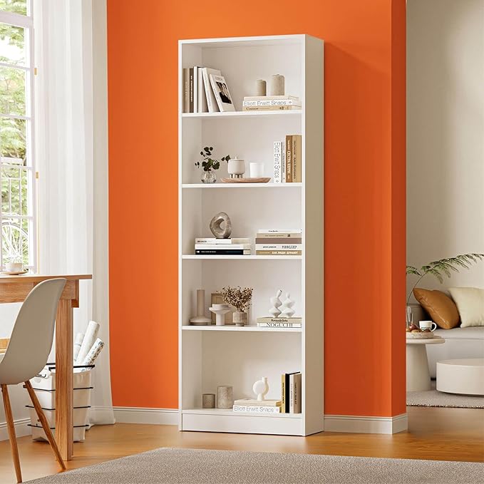 Dimoon 393''x17.7'' Orange Peel and Stick Wallpaper Contact Paper Modern Self Adhesive Wall Paper Removable Renter Friendly Textured Solid Color Shelf Vinyl Roll (393''x17.7'',Tropical Orange)