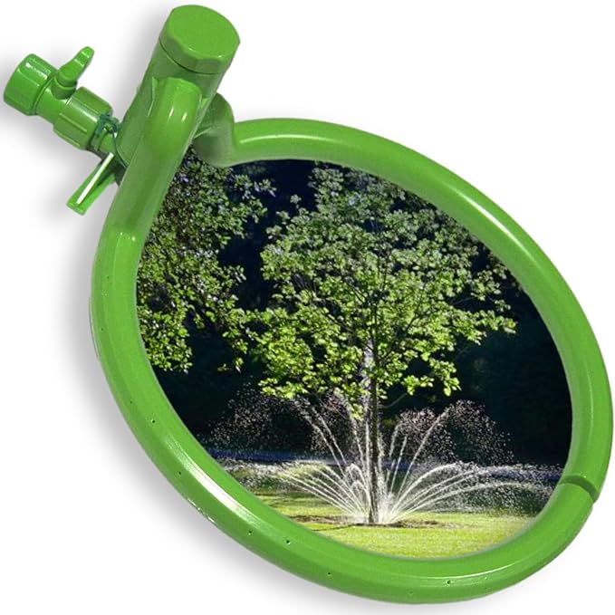 Tree Sprinkler with 360° Outward Direction | Water Sprinkler for Trees That Reaches The Nutrition Zone for Tree Root Watering (15")