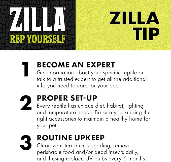 Zilla QuickBuild Reptile 40 Gallon Glass Terrarium Habitat with Swing Door For Geckos, Snakes, Lizards, Frogs, Turtles, and Tortoises, 36" x 18" x 18"