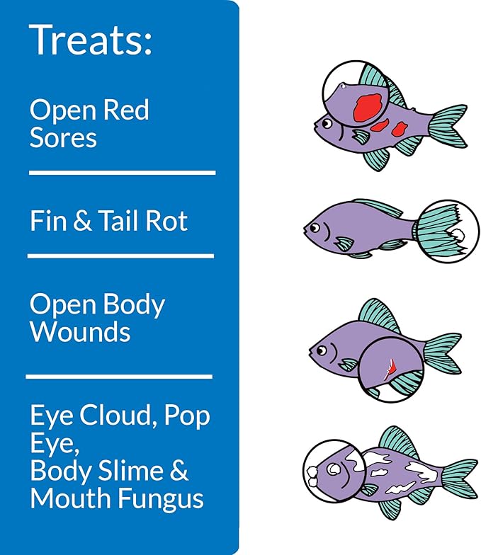 API MELAFIX Freshwater Fish Bacterial Infection Remedy 16-Ounce Bottle