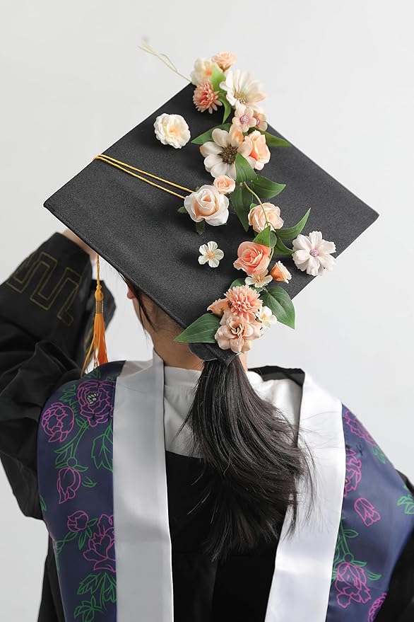 Serra Flora Faux Flower Heads Mini Artificial Flower Heads Fake Flowers Multicolor Small Silk Daisy Peony Flower Heads for Craft Garland Wedding Party DIY Home Decoration