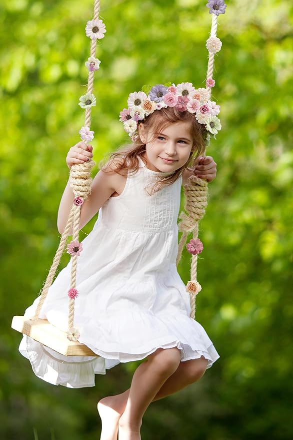 Faux Flower Heads Small Silk Artificial Flower DIY Fake Mini Flowers Rose Daisy Flowers Craft Supplies for Wedding Party Wreath Graduation Season Party Home Decor (125, Multi Color)