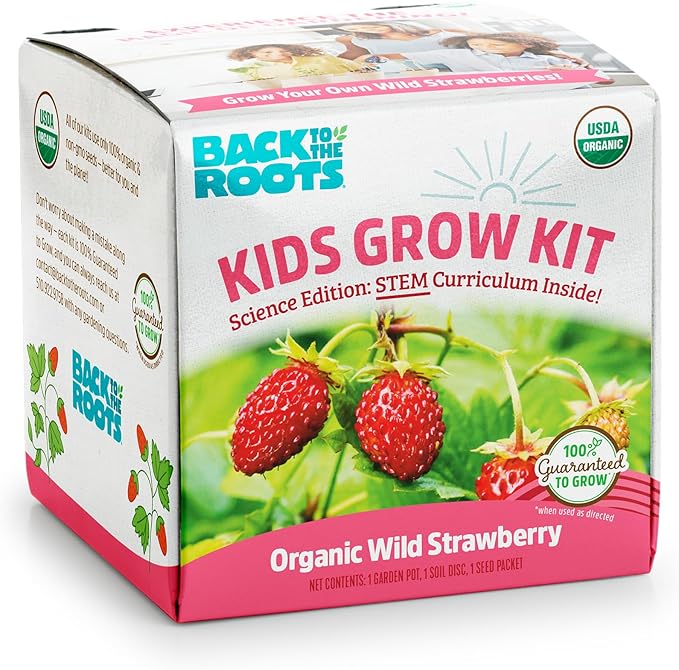 Back to the Roots Organic Wild Strawberry Grow Kit