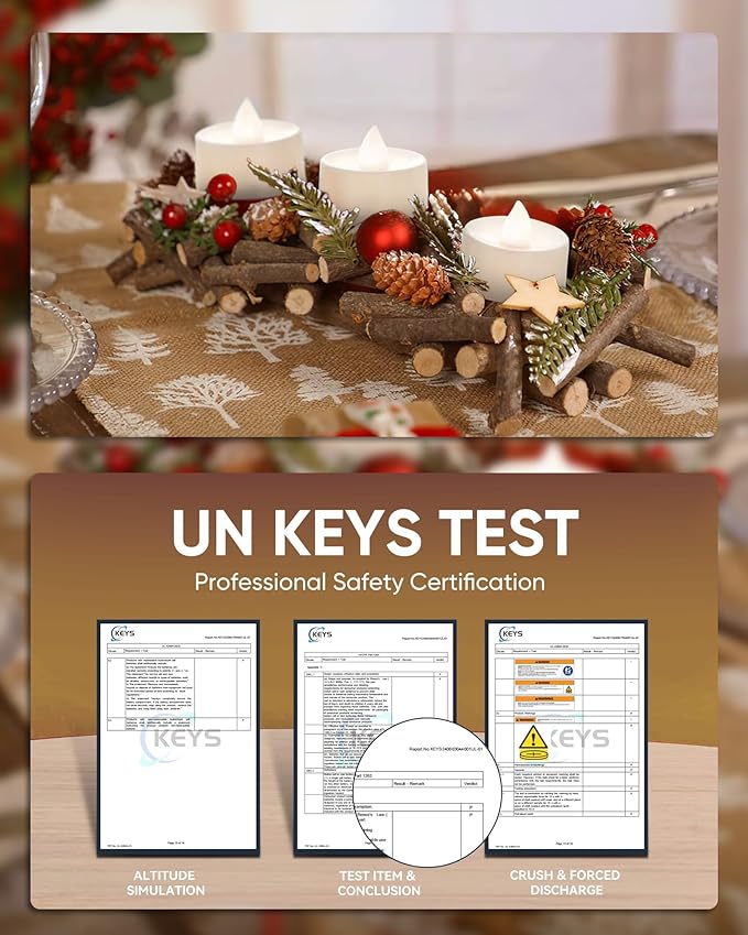 BEICHI Flameless Candles, 12Pack Battery Operated Candles, LED Tea Lights Candles Battery Operated, Flickering Fake Candles for Wedding Halloween Christmas Diwali- Pure White Light