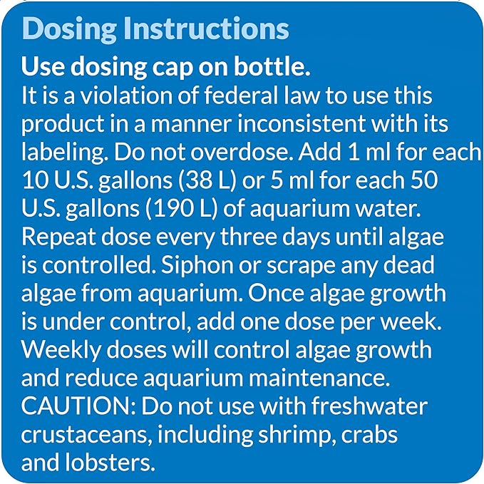 API ALGAEFIX Algae Control 16-Ounce Bottle